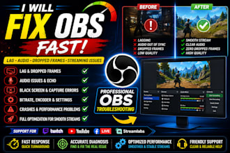 fix obs studio lag audio issues dropped frames and streaming problems fast