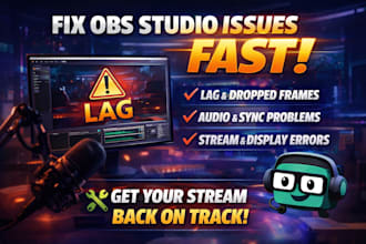 fix obs studio lag audio issues dropped frames and streaming problems fast