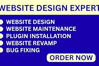 build design wordpresss bussiness website