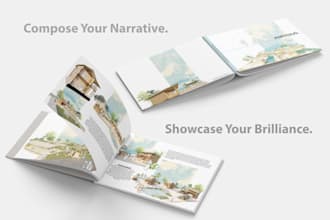 make architectural portfolio and presentation