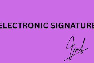 create a perfectly designed electronic signature