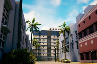build roblox map, city, and custom game environment