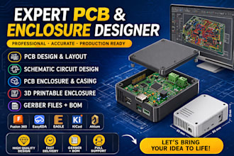 design pcb, schematic and pcb layout for esp32, stm32, arduino, iot, projects