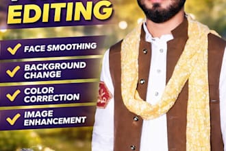 photo editing and retouching