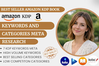 research amazon categories and 7 keywords meta for KDP book