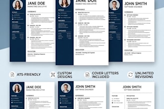 write a professional ats resume and CV for you