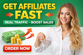 recruit affiliates with audience to grow your business fast