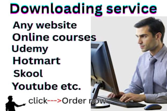 do professional upload and download service