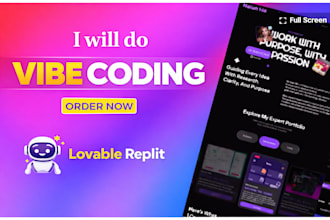 do vibe coding in lovable ai, base 44 and replit