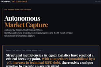 conduct deep dive market research and competitor analysis for your business