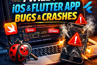 fix ios app bugs, crashes, and xcode errors fast