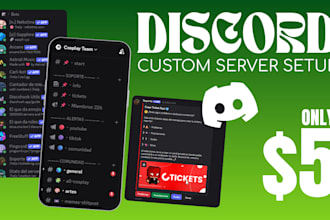 create a basic discord server setup for your community