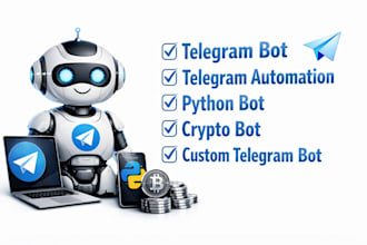 develop polymarket bot telegram trading volume bot with python bot