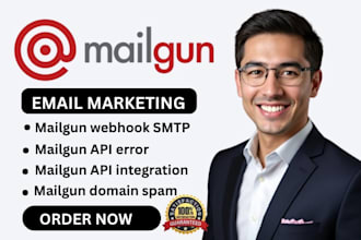 fix mailgun API error  mailgun webhook SMTP verify mailgun domain spam email