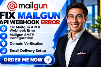 fix mailgun API webhook error mailgun SMTP domain verification email delivery