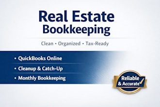 do bookkeeping for real estate investors and rentals