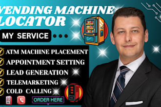 do cold calling vending machine placement vending machine locator telemarketing