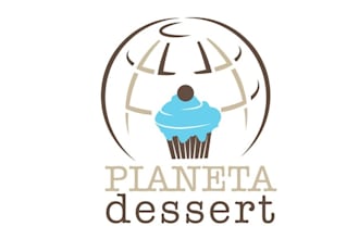 design existing ice cream cup cake logo for you