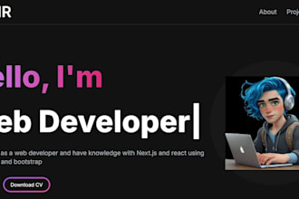 make modern responsive website with HTML CSS javascript