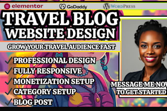 travel blog website blog website design travel site design content site design