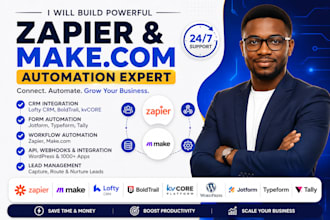 build lofty crm boldtrail kvcore wordpress jotform typeform tally with zapier
