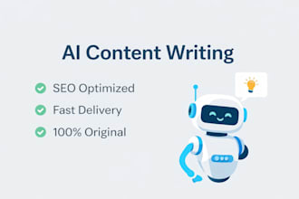 write SEO optimized ai content using aitool