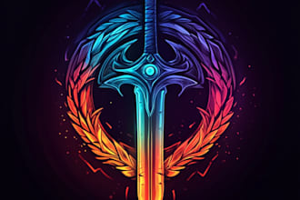 create a unique fantasy logo