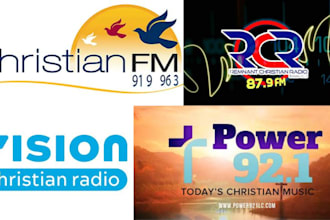 airplay your gospel songs on leading us uk christian radio stations