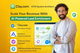 design stunning hubspot and clay campaigns, clay com enrichment