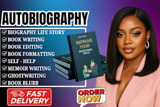 write your life story as biography, memoir and autobiography ghostwriter