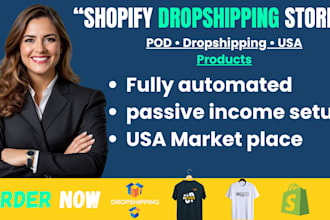 build shopify automated subito zalando aruba pod dropshipping product upload usa