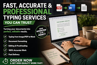 do fast and accurate typing and document formatting