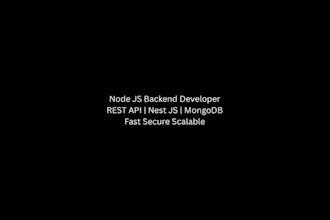 scalable node js backend