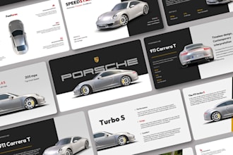 design a pitch deck powerpoint presentation
