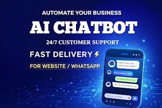 build a custom ai chatbot for your website or business