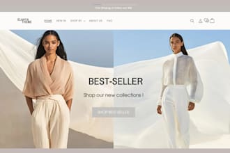 design clothing shopify store clothing y2k website fashion store clothing store