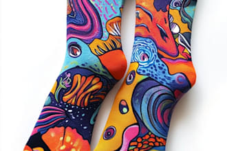 socks design unique socks design