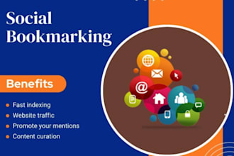 create SEO backlinks with social bookmarking