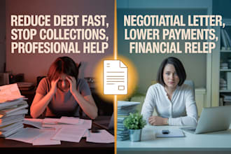 write a debt settlement and creditor negotiation letter fast