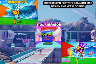 design uefn map verse code viral uefn brainrot fortnite map or tycoon uefn map