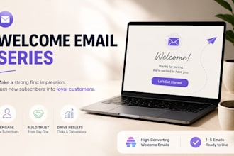 create a high converting welcome email series for your business