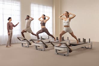 create a pilates for weight loss routine