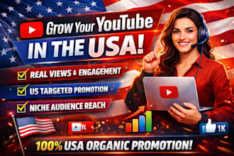 do USA youtube channel video shoutout promote to 2millions subscribers for views