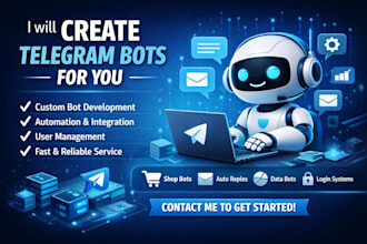 create telegram bots in python