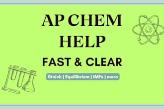 explain any ap chemistry concept clearly and quickly