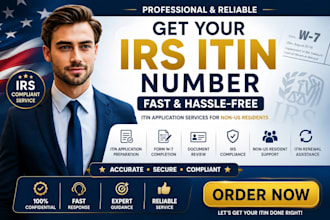 irs caa itin number itin application irs compliance US itin for non residents