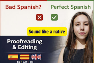 correct grammar, spelling, and style