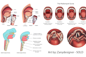 draw pro anatomical art for humans and fictional creatures