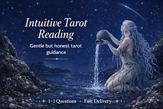 give honest and intuitive tarot reading for love and relationships