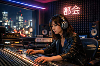 produce an immersive japanese ost and video game score as your composer